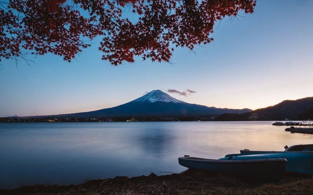 gora fuji Japonia miod