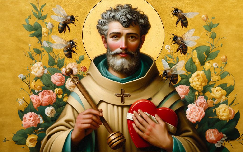 Święty Walenty Patron pszczelarzy