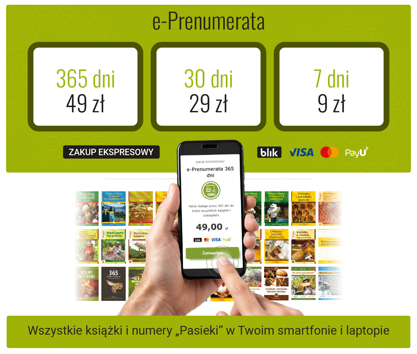 e-Prenumerata czasopisma Pasieka
