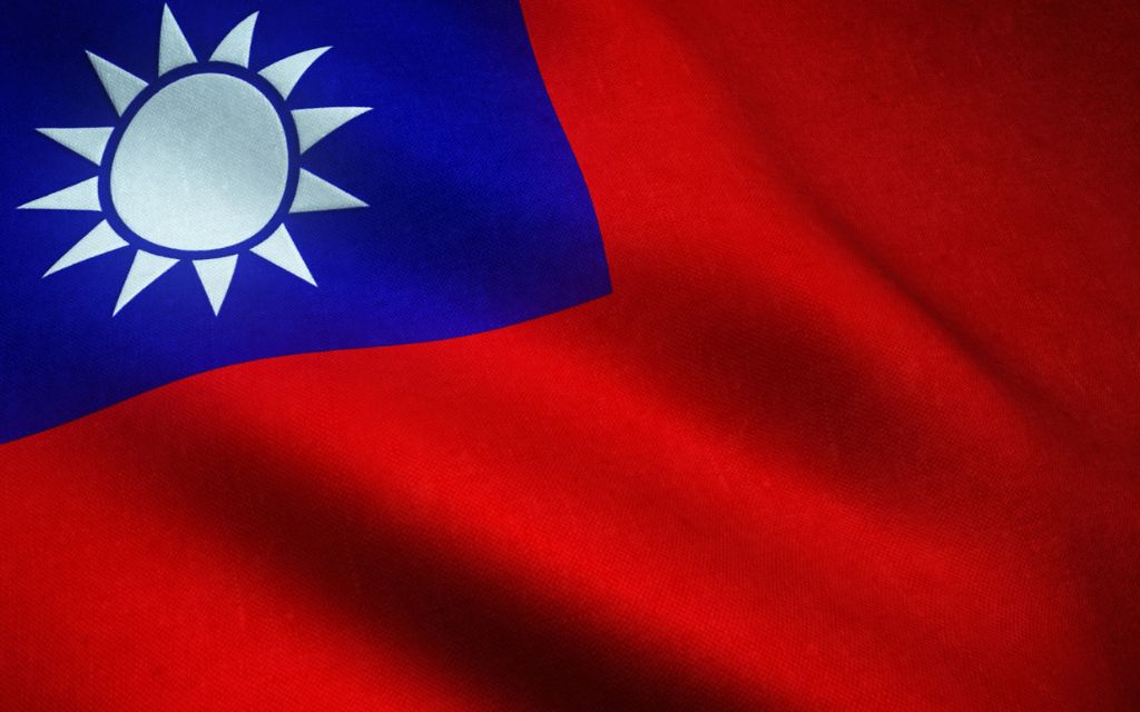 Flaga tajwanu miod tajwan