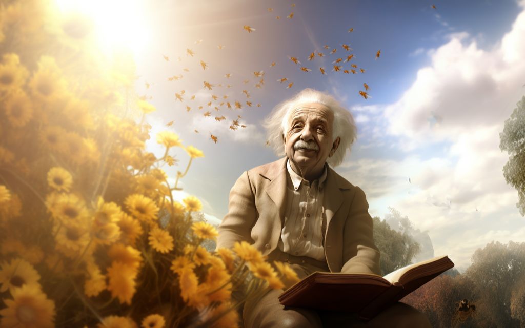 Albert Einstein i pszczoły