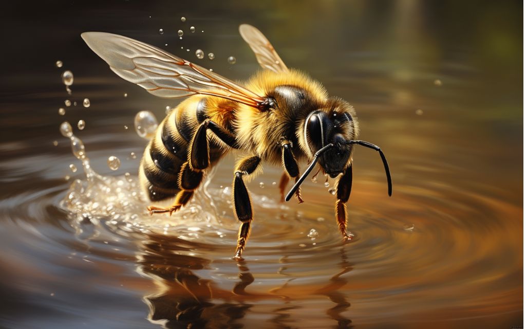 tańcząca pszczoła