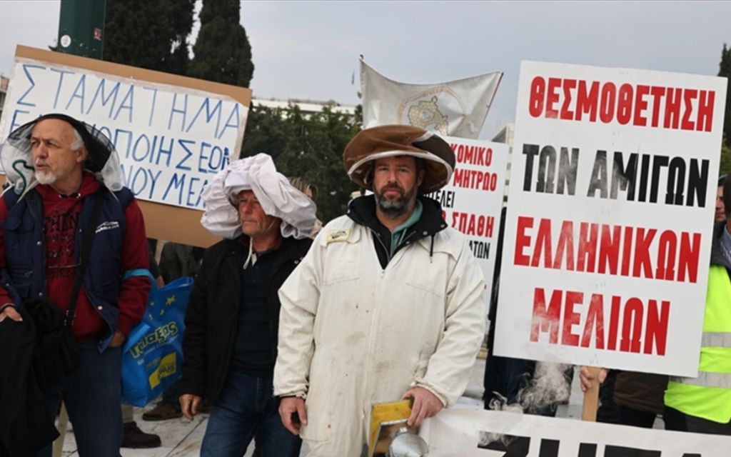 protest rolników greckich