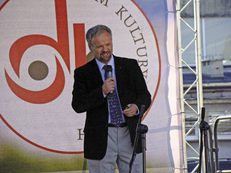 Doktor Paweł Chorbiński wygłosił aż dwa wykłady.