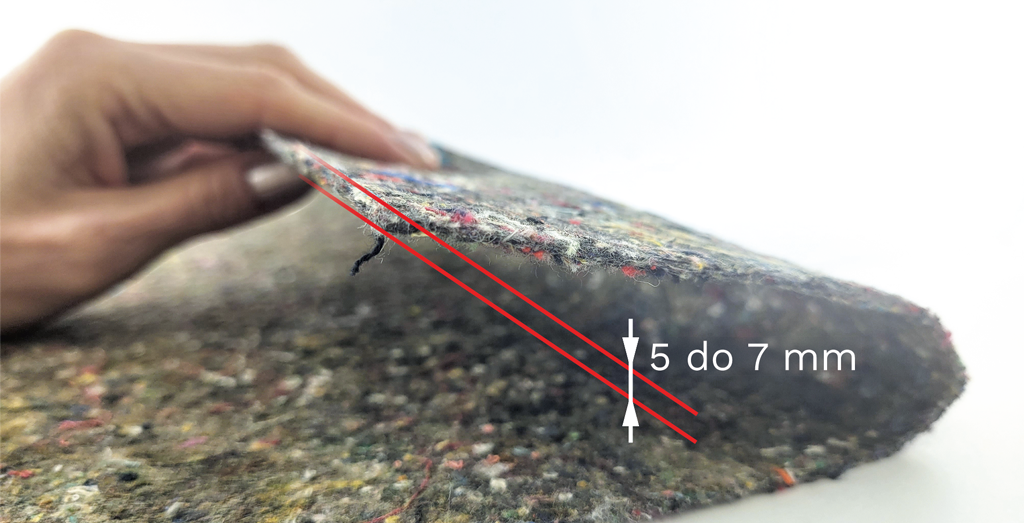 Grubość maty filcowej - jak dobrać