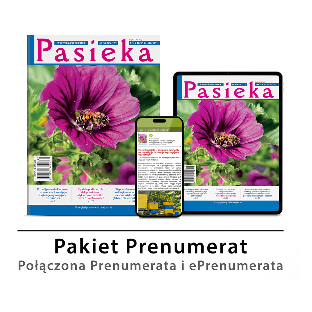 Pakiet prenumerat Pasieka